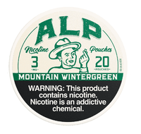 Thumbnail for ALP Mountain Wintergreen Nicotine Pouches β 20 Count - EJUICEOVERSTOCK.COM