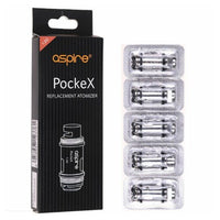 Thumbnail for Aspire PockeX Replacement Coils (5 - PACK) - EJUICEOVERSTOCK.COM