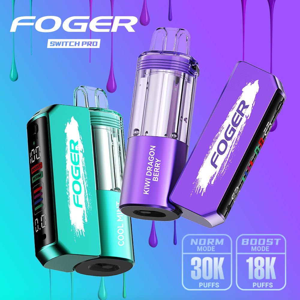 Foger Switch Pro Starter Kit Disposable 30000 Puff - EJUICEOVERSTOCK.COM