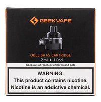 Thumbnail for GEEK VAPE OBELISK 65 REPLACEMENT POD - 1PK - EJUICEOVERSTOCK.COM