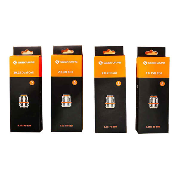 GEEKVAPE Z SERIES REPLACEMENT COILS - 5PK - EJUICEOVERSTOCK.COM