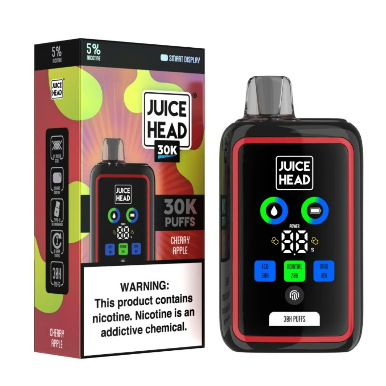 JUICE HEAD 30K DISPOSABLE - EJUICEOVERSTOCK.COM