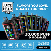 Thumbnail for JUICE HEAD 30K DISPOSABLE - EJUICEOVERSTOCK.COM