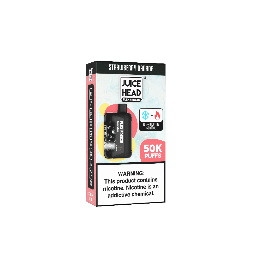 JUICE HEAD FLEX FREEZE - 50K PUFF DISPOSABLE - EJUICEOVERSTOCK.COM