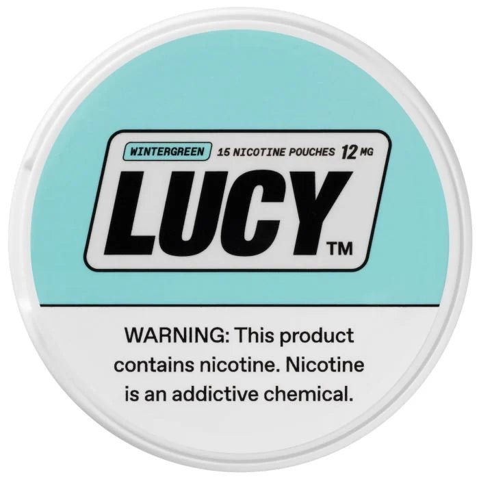 LUCY NICOTINE POUCHES - WINTERGREEN - EJUICEOVERSTOCK.COM