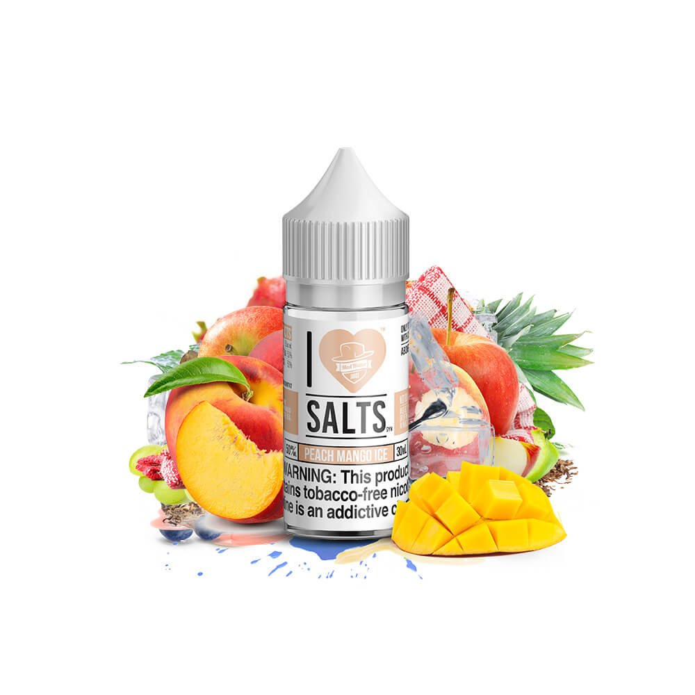 Peach Mango Ice by I love Salts - EJUICEOVERSTOCK.COM