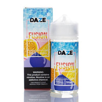 Thumbnail for SALE! 7 DAZE FUSION - LEMON PASSIONFRUIT BLUEBERRY ICED - 100ML - EJUICEOVERSTOCK.COM