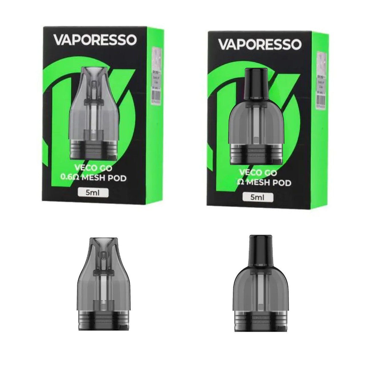 VAPORESSO VECO GO POD - (2 - PACK) - EJUICEOVERSTOCK.COM