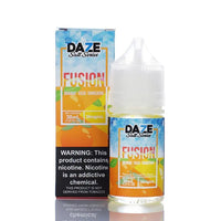Thumbnail for 7 DAZE FUSION - ORANGE YUZU TANGERINE ICED - 30ML - EJUICEOVERSTOCK.COM