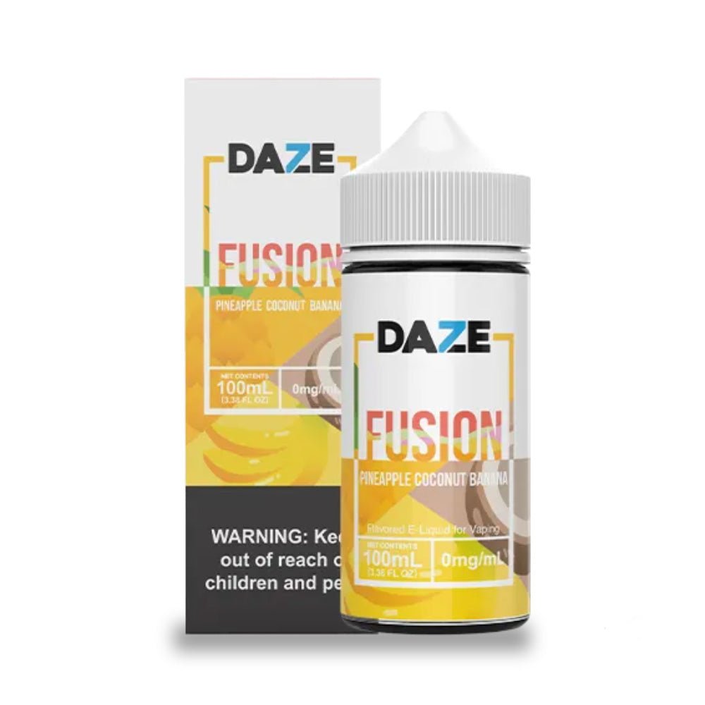 7 DAZE FUSION - PINEAPPLE COCONUT BANANA - 30ML - EJUICEOVERSTOCK.COM