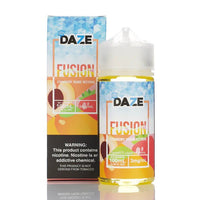 Thumbnail for 7 DAZE FUSION - STRAWBERRY MANGO NECTARINE ICED - 100ML - EJUICEOVERSTOCK.COM