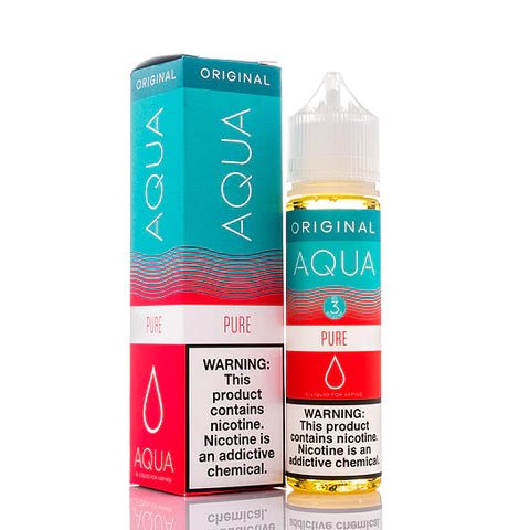 AQUA E-LIQUID PURE - 60ML - EJUICEOVERSTOCK.COM