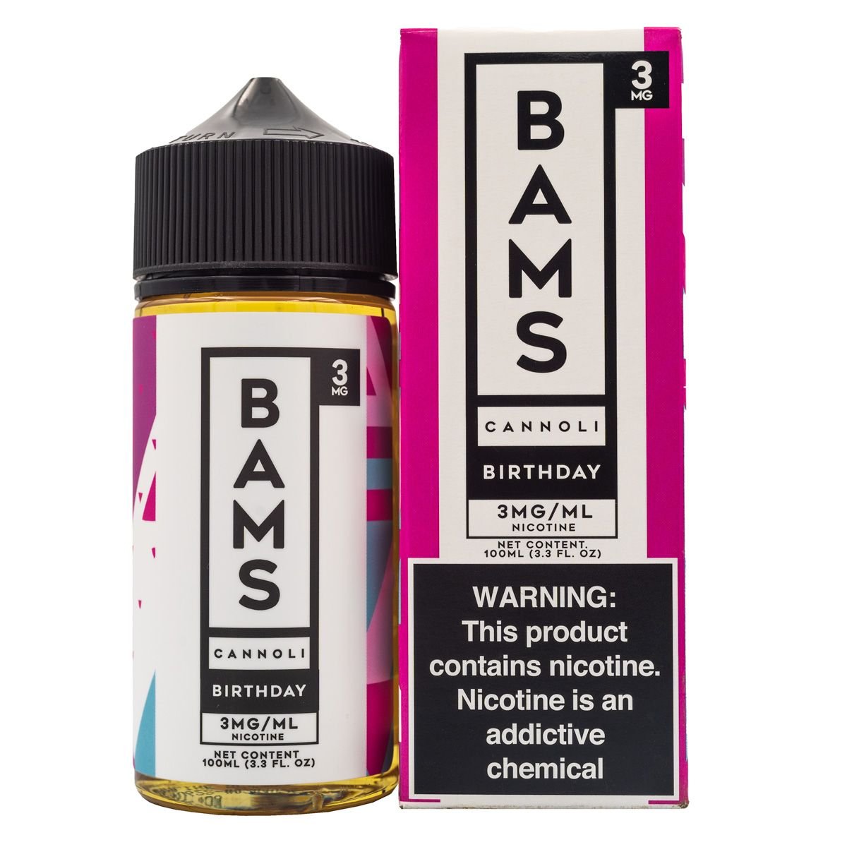 BAMS CANNOLI - BIRTHDAY CANNOLI - 100ML - EJUICEOVERSTOCK.COM