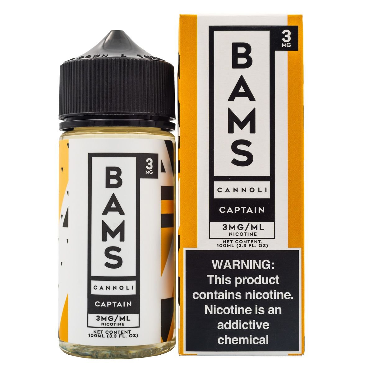 BAMS CANNOLI - CAPTAIN - 100ML - EJUICEOVERSTOCK.COM