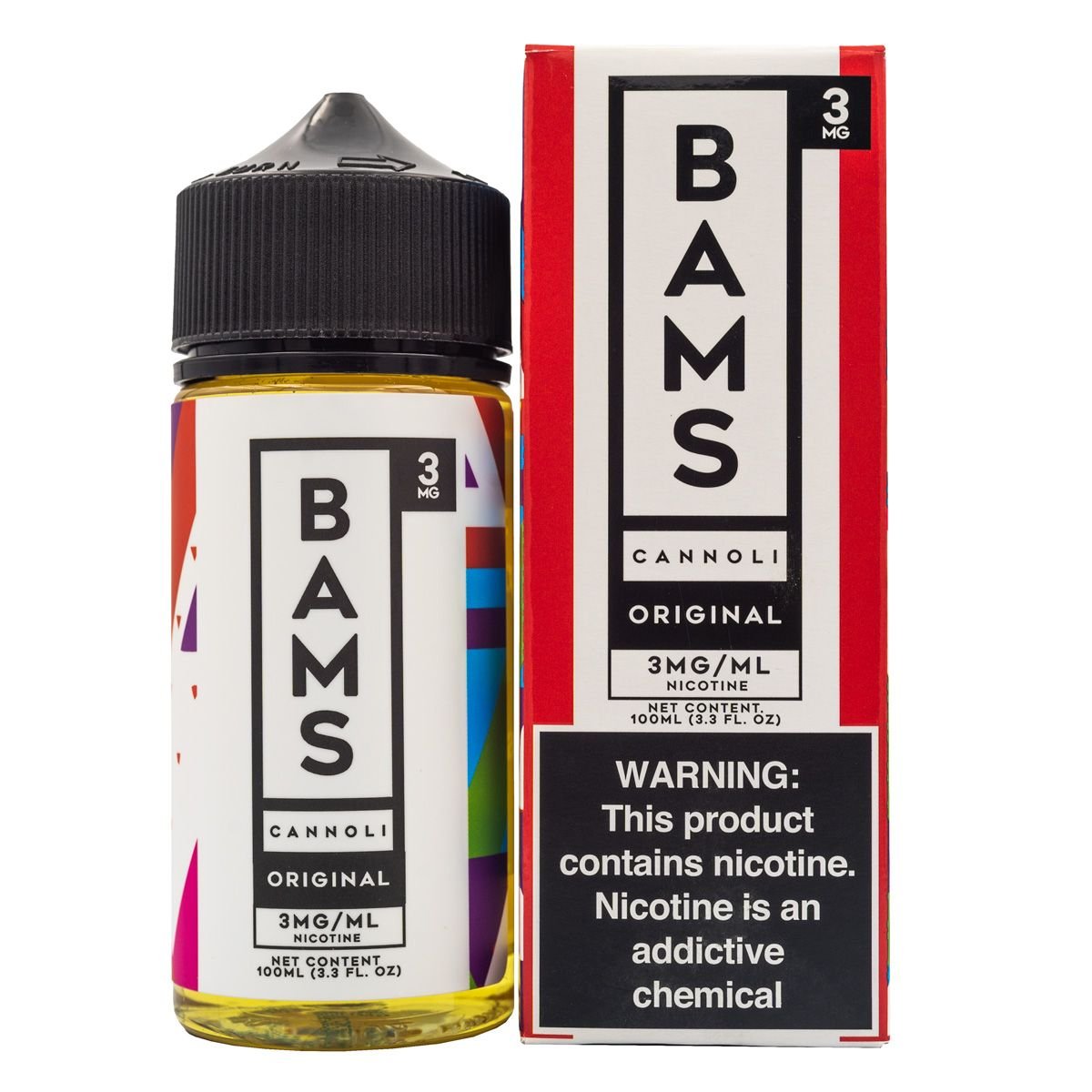 BAMS CANNOLI - ORIGINAL - 100ML - EJUICEOVERSTOCK.COM