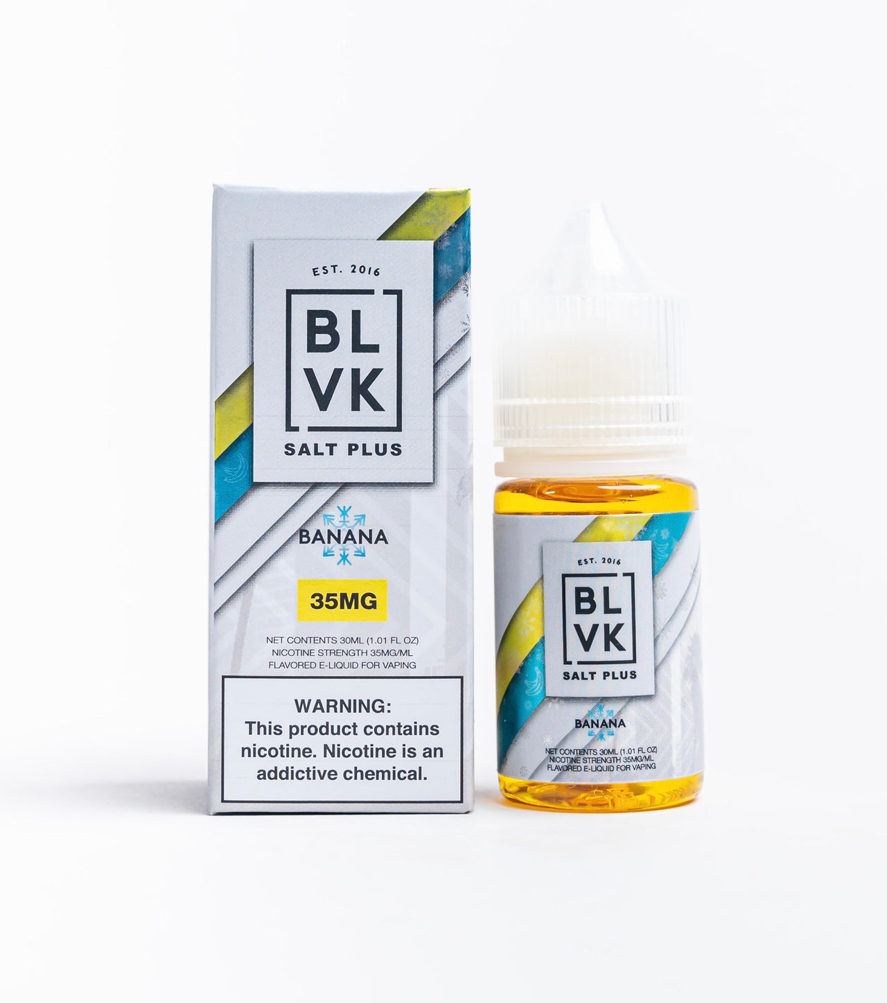 Banana Ice by BLVK Salt Plus 30ML Saltnic - EJUICEOVERSTOCK.COM