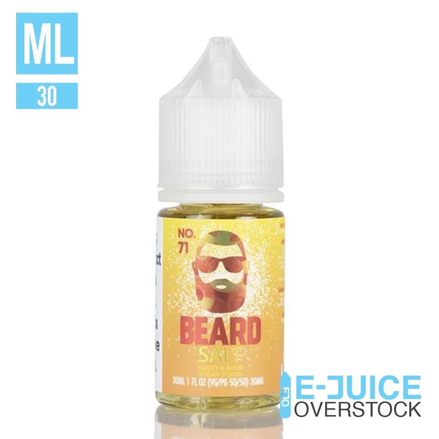 BEARD SALTS NO 70 - 30ML - EJUICEOVERSTOCK.COM