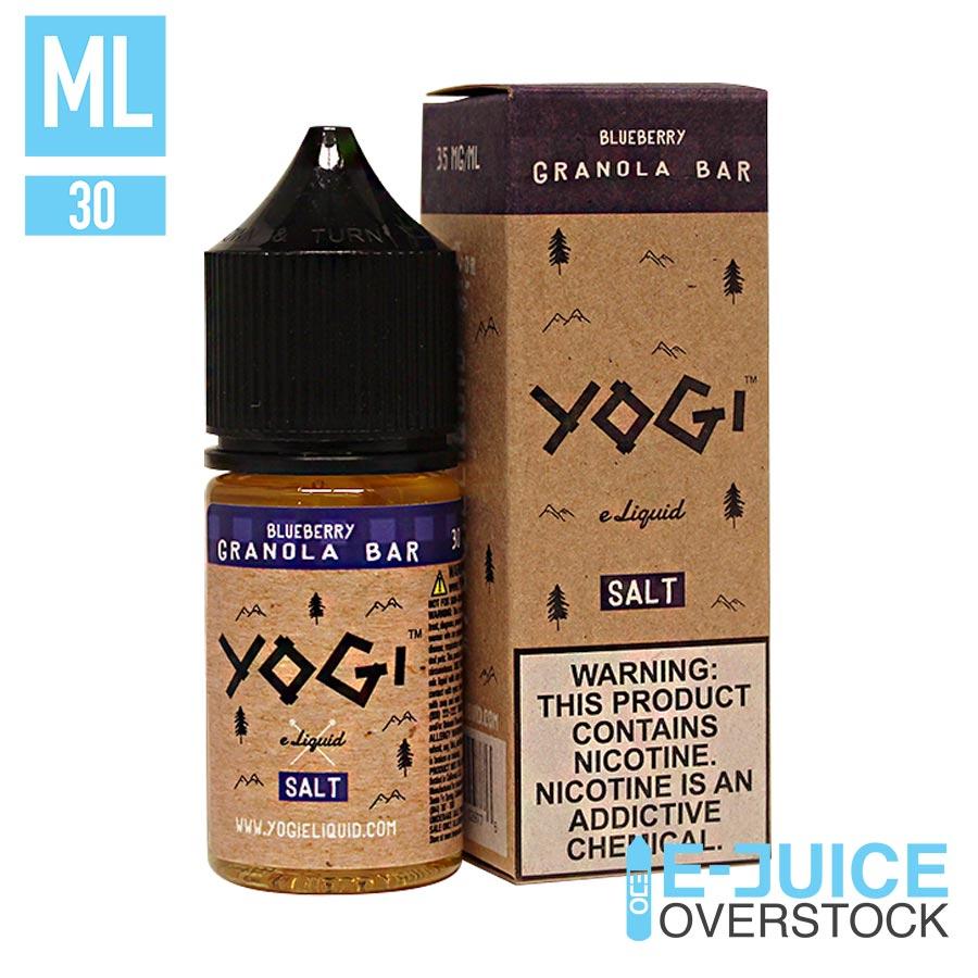Blueberry Granola Bar by Yogi Salts E-Liquid 30ml - EJUICEOVERSTOCK.COM