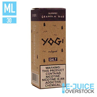 Thumbnail for Blueberry Granola Bar by Yogi Salts E-Liquid 30ml - EJUICEOVERSTOCK.COM