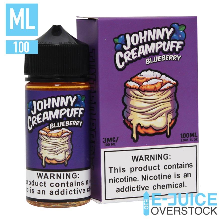 Blueberry Johnny Cream Puff by Tinted Brew 100ML - EJUICEOVERSTOCK.COM