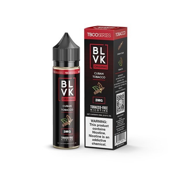 BLVK - CUBAN TOBACCO - 60ML - EJUICEOVERSTOCK.COM