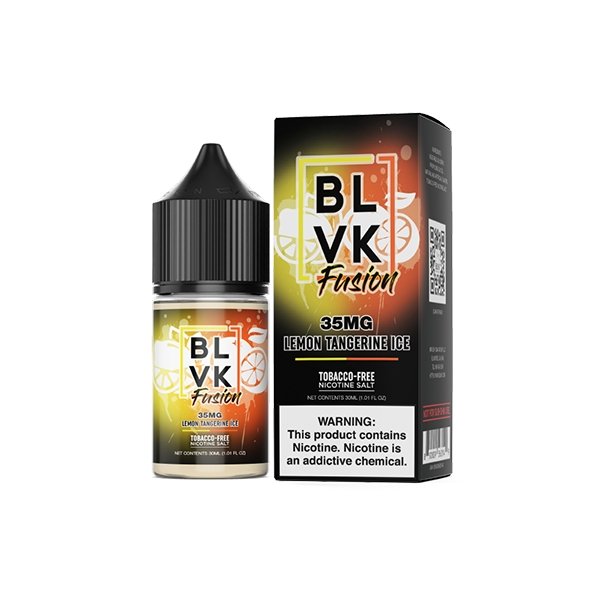 BLVK FUSION SALT - LEMON TANGERINE ICE - 30ML - EJUICEOVERSTOCK.COM