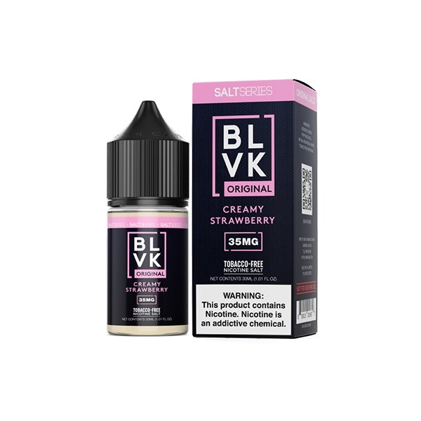 BLVK SALT - STRAWBERRY CREAM - 30ML - EJUICEOVERSTOCK.COM