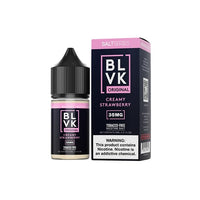 Thumbnail for BLVK SALT - STRAWBERRY CREAM - 30ML - EJUICEOVERSTOCK.COM