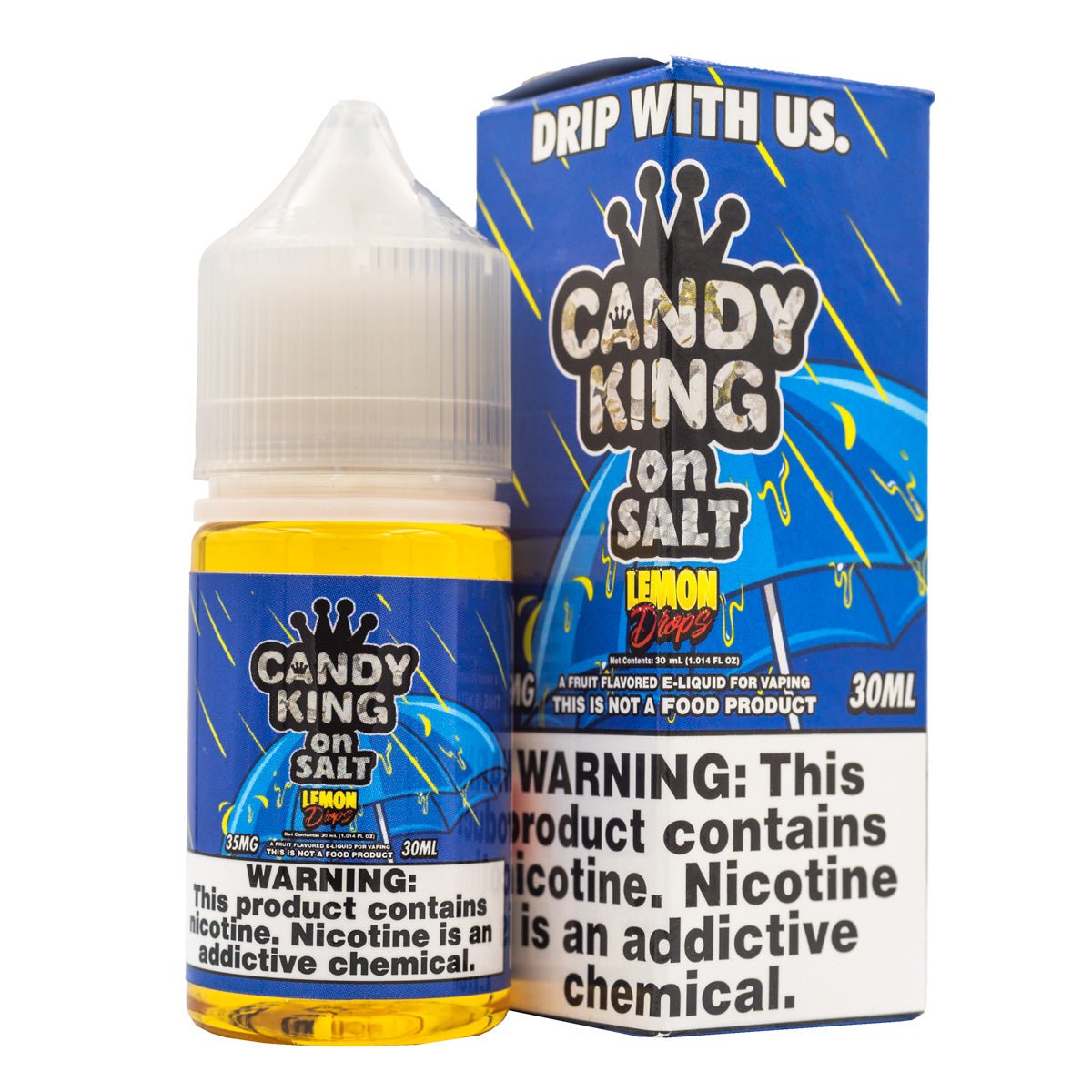 CANDY KING ON SALT - LEMON DROPS - 30ML - EJUICEOVERSTOCK.COM