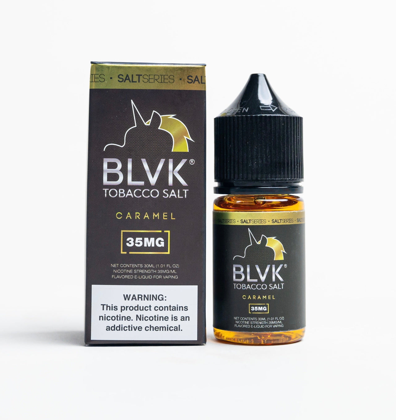 Caramel by BLVK TBCO 30ML Saltnic - EJUICEOVERSTOCK.COM