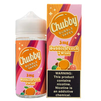 Thumbnail for CHUBBY BUBBLE VAPES - BUBBLE PEACH TWIST - 100ML - EJUICEOVERSTOCK.COM