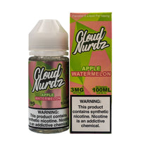 Thumbnail for CLOUD NURDZ - APPLE WATERMELON - 100ML - EJUICEOVERSTOCK.COM