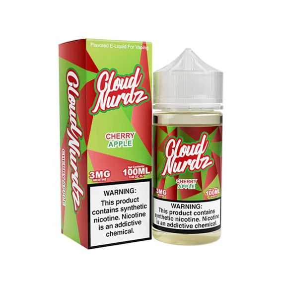 CLOUD NURDZ - CHERRY APPLE - 100ML - EJUICEOVERSTOCK.COM