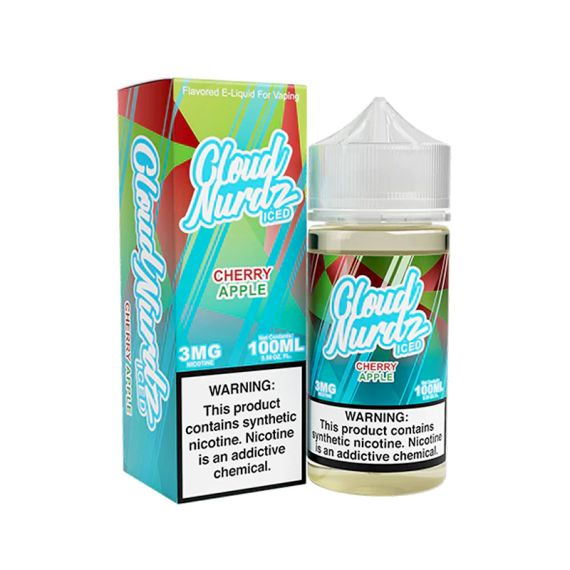CLOUD NURDZ - CHERRY APPLE ICED - 100ML - EJUICEOVERSTOCK.COM