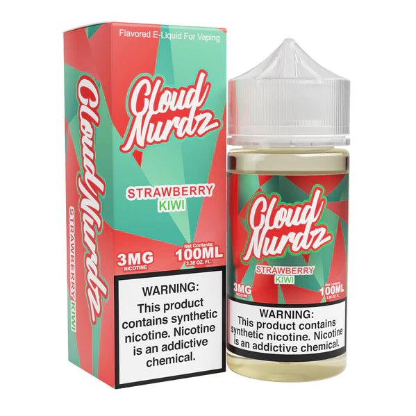 CLOUD NURDZ - STRAWBERRY KIWI - 100ML - EJUICEOVERSTOCK.COM