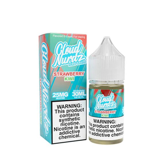 CLOUD NURDZ - STRAWBERRY KIWI ICED - 30ML - EJUICEOVERSTOCK.COM
