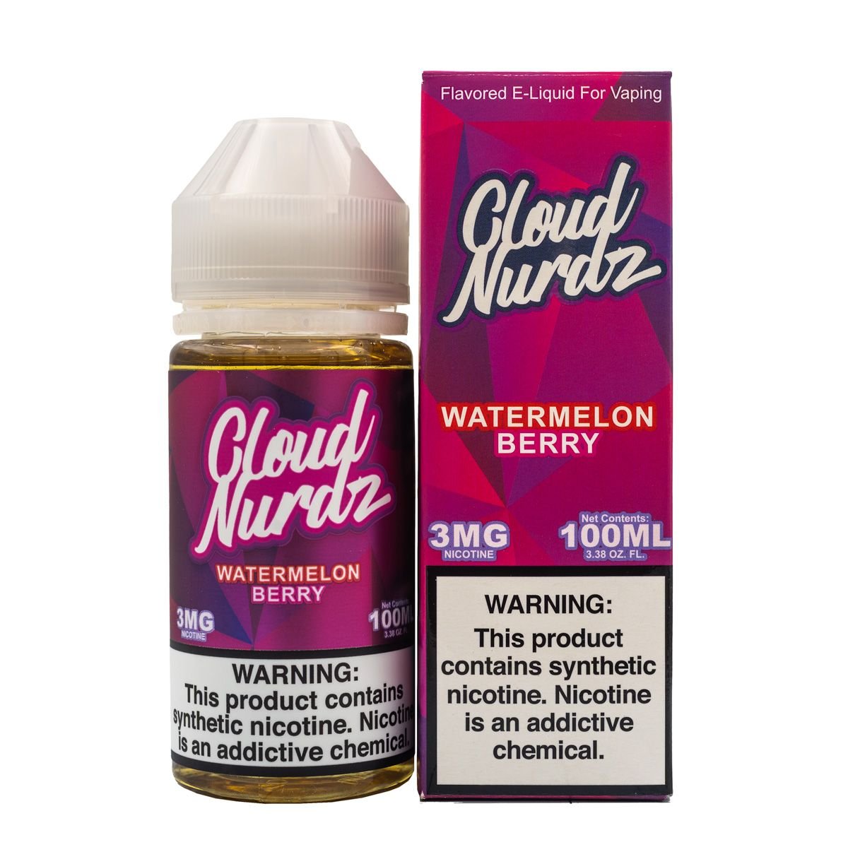 CLOUD NURDZ - WATERMELON BERRY - 100ML - EJUICEOVERSTOCK.COM