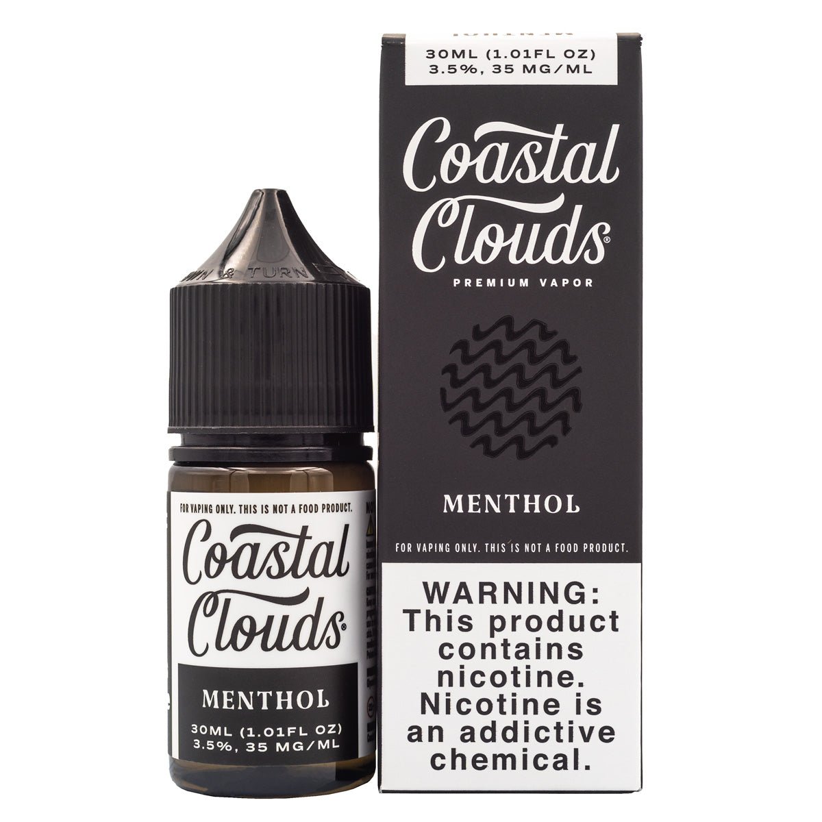 COASTAL CLOUDS SALT MENTHOL - 30ML - EJUICEOVERSTOCK.COM