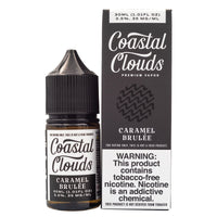Thumbnail for COASTAL CLOUDS SALTS CARAMEL BRULEE - 30ML - EJUICEOVERSTOCK.COM