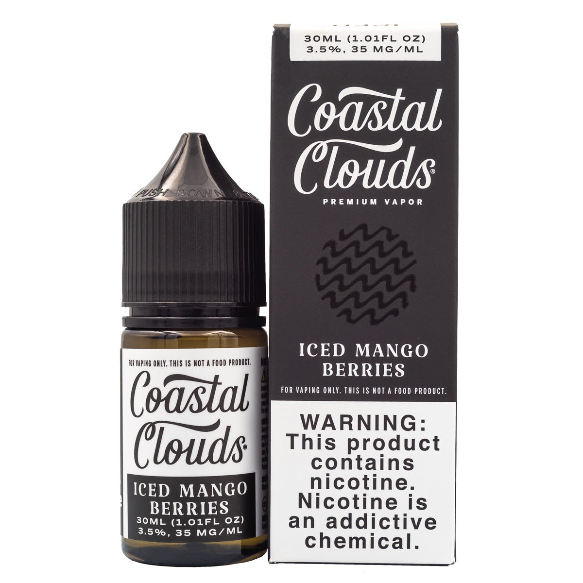 COASTAL CLOUDS SALTS ICED MANGO BERRIES - 30ML - EJUICEOVERSTOCK.COM