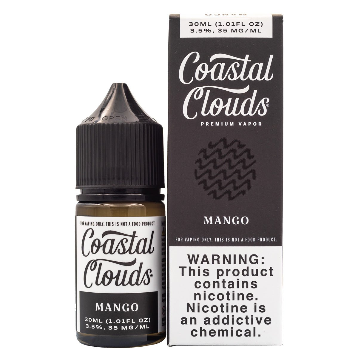 COASTAL CLOUDS SALTS MANGO - 30ML - EJUICEOVERSTOCK.COM