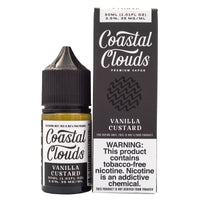 Thumbnail for COASTAL CLOUDS SALTS VANILLA CUSTARD - 30ML - EJUICEOVERSTOCK.COM