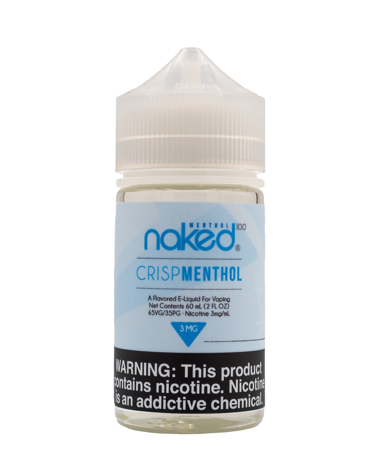 Crisp Menthol by Naked 100 60ML EJUICE - EJUICEOVERSTOCK.COM