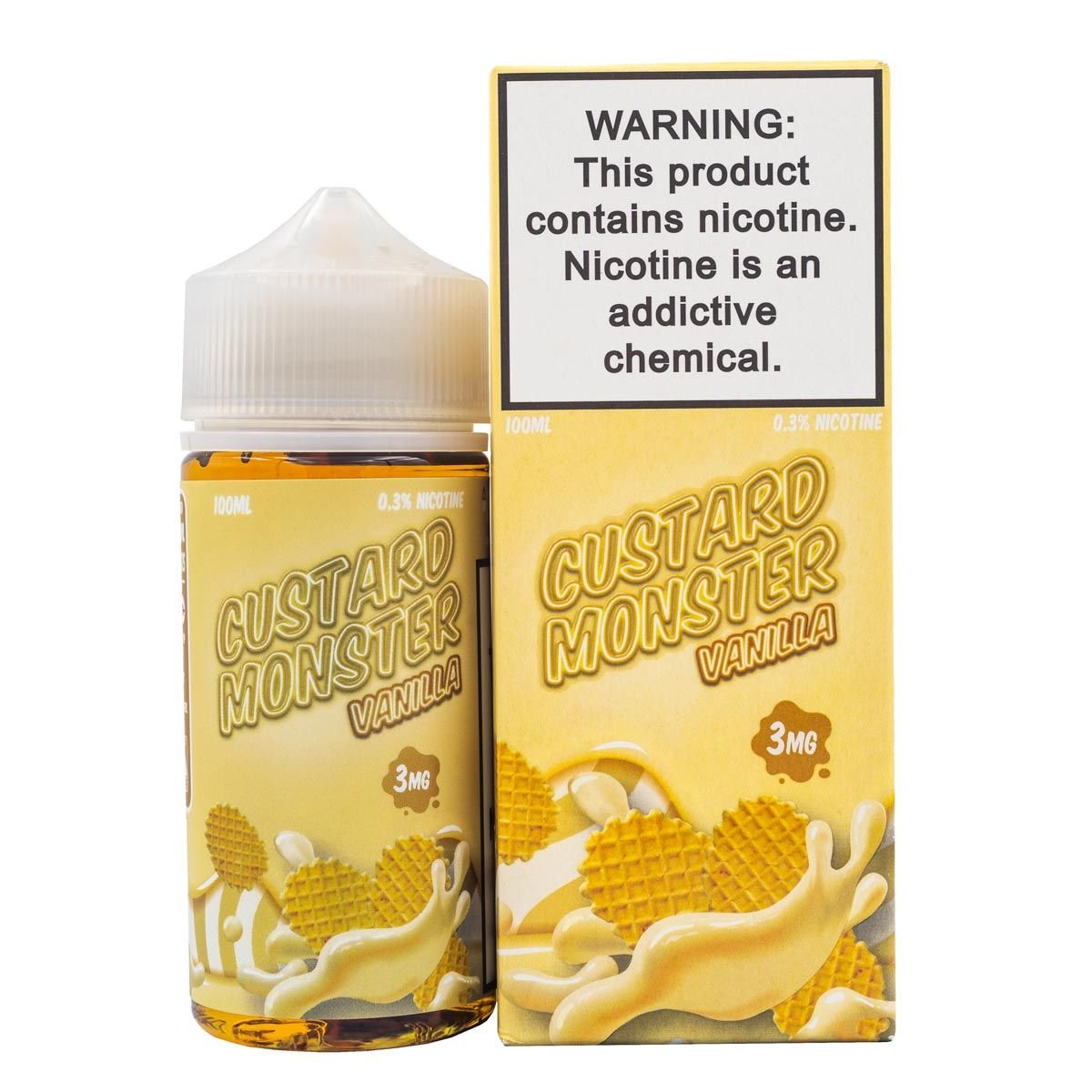 CUSTARD MONSTER - VANILLA - 100ML - EJUICEOVERSTOCK.COM