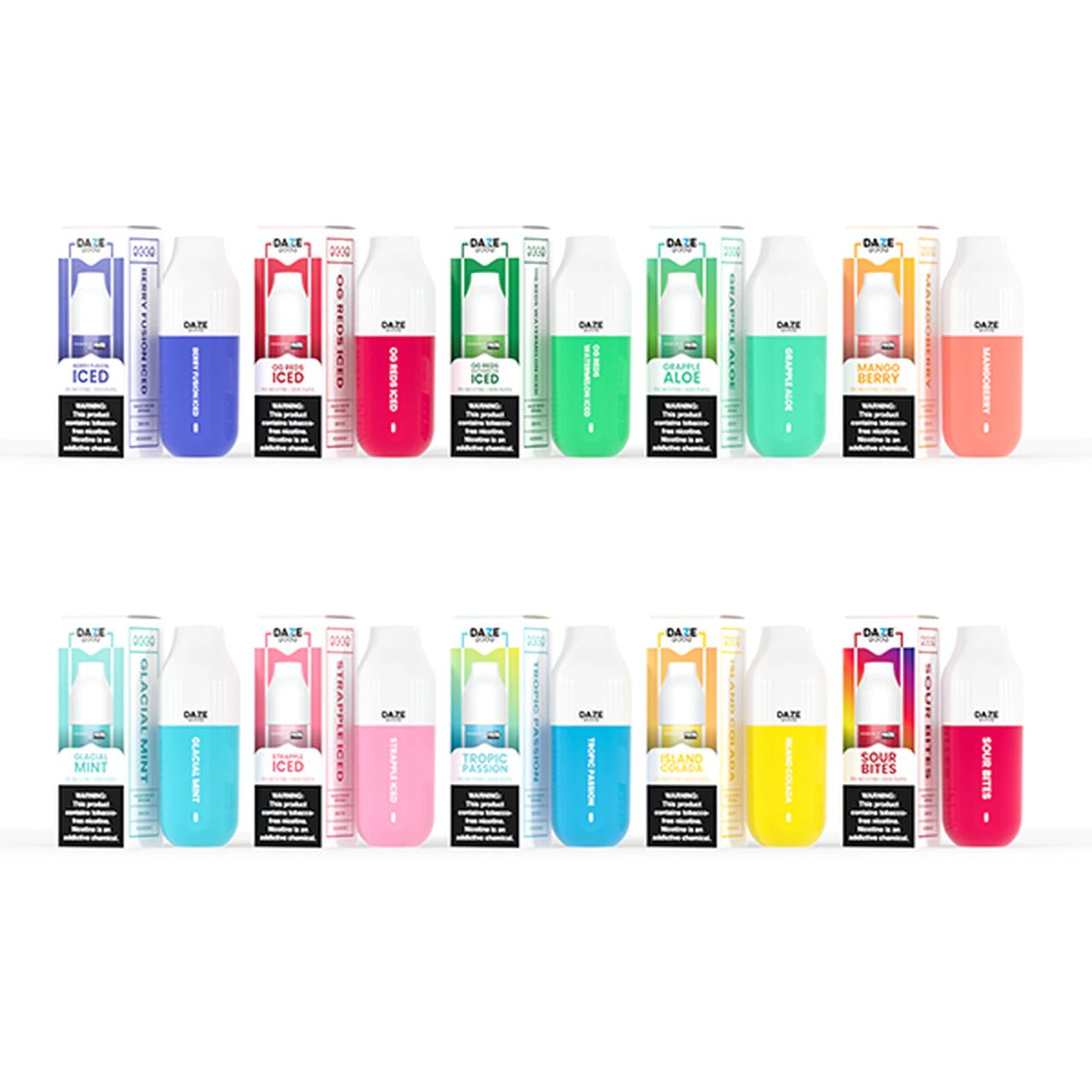 DAZE EGGE DISPOSABLE - 3000 PUFFS - EJUICEOVERSTOCK.COM