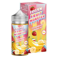 Thumbnail for FROZEN FRUIT MONSTER - STRAWBERRY BANANA ICE - 100ML - EJUICEOVERSTOCK.COM