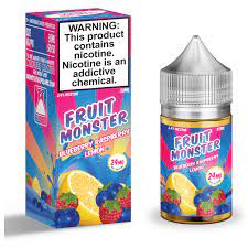 FRUIT MONSTER SALTS - BLUEBERRY RASPBERRY LEMON - 30ML - EJUICEOVERSTOCK.COM