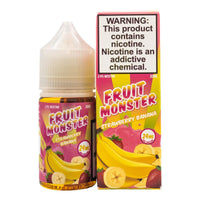 Thumbnail for FRUIT MONSTER SALTS - STRAWBERRY BANANA - 30ML - EJUICEOVERSTOCK.COM