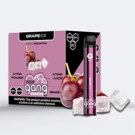 GANG XL DISPOSABLE VAPE - 600 PUFF - STARTING AT $7.99 - EJUICEOVERSTOCK.COM