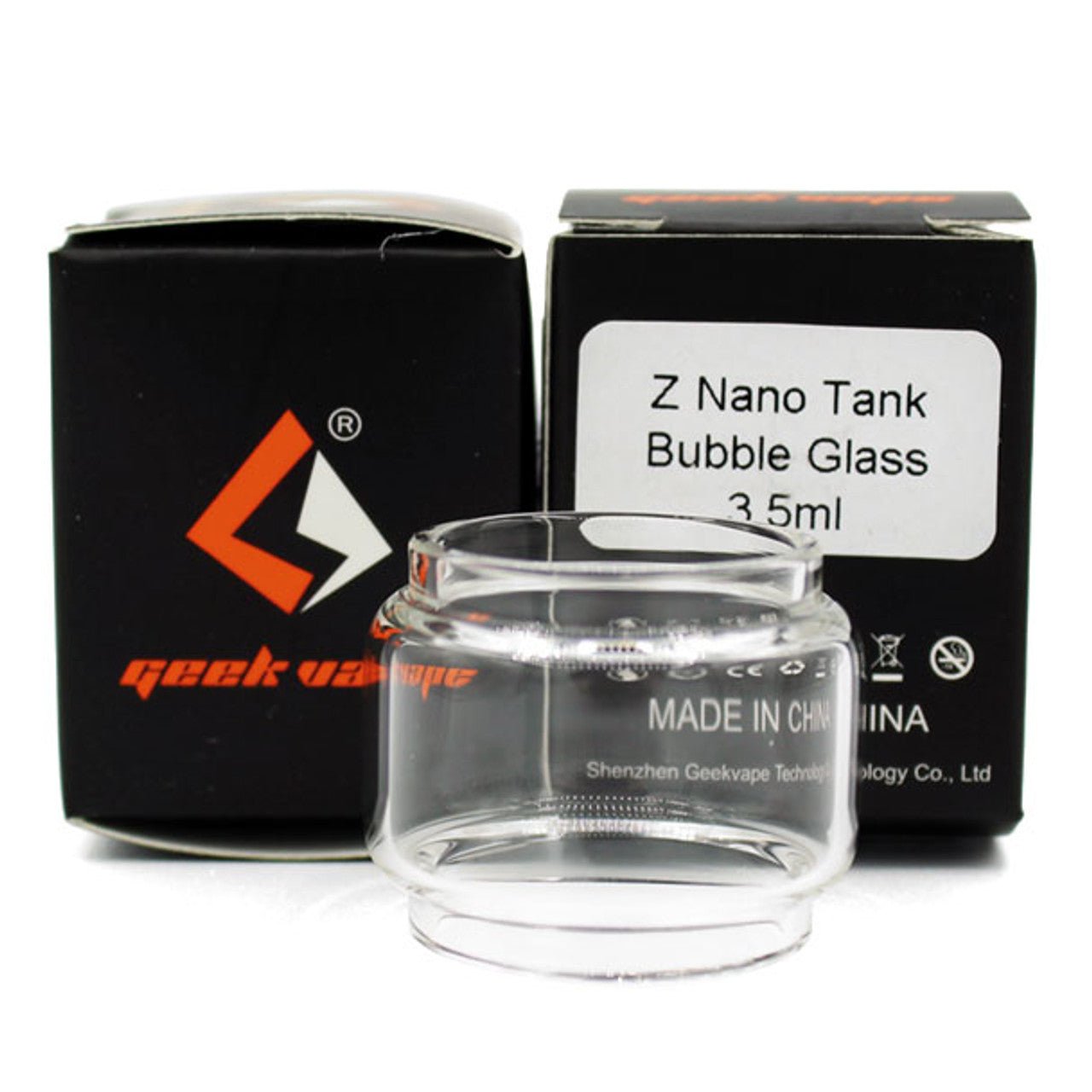 GEEK VAPE Z NANO REPLACEMENT GLASS - 1PK - EJUICEOVERSTOCK.COM